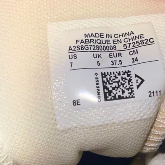 Zebra Platform Converse - Picture 2 of 4